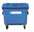 Conteneur PMC 1100l - Pour le tri des PMC